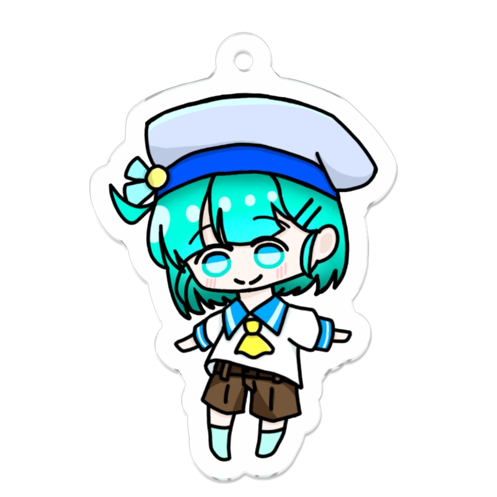 ながさわせんせーのこすぷれアクキー