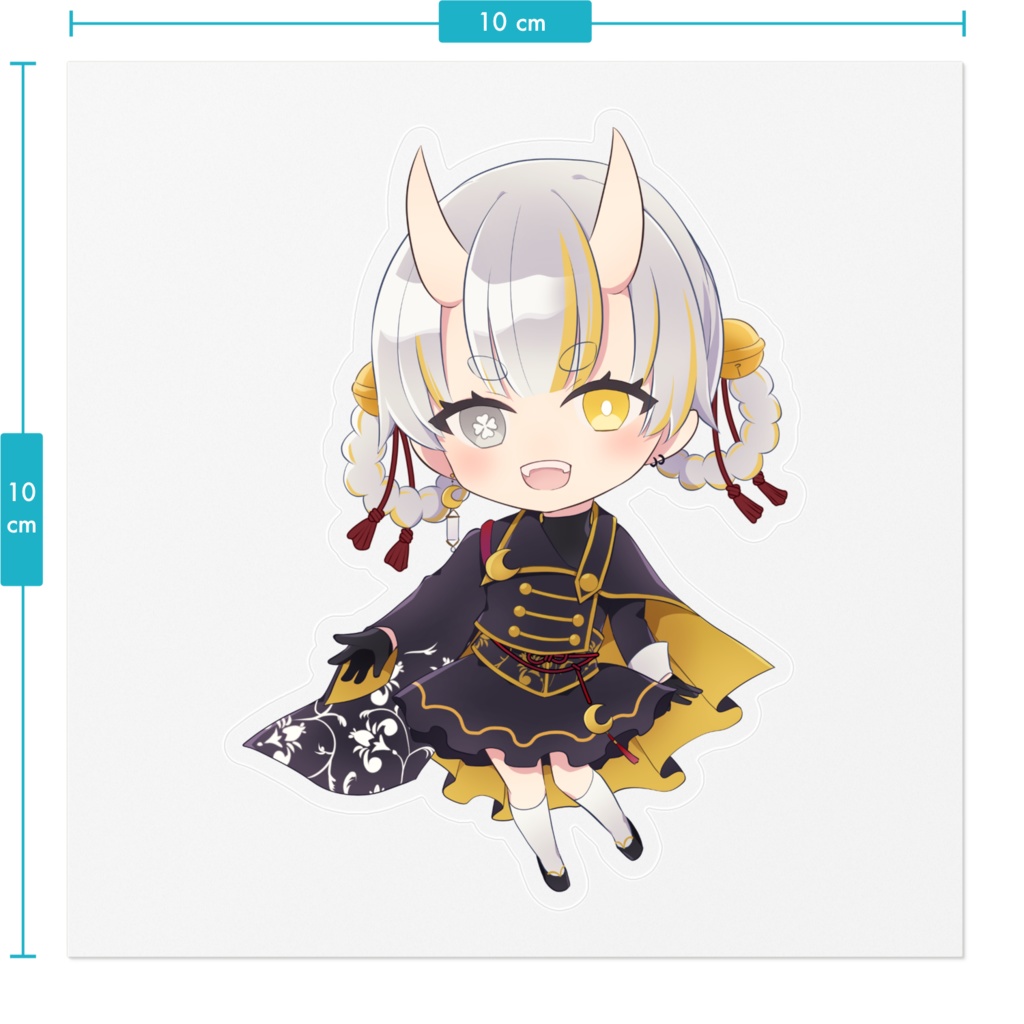 ちびしゅろクリアステッカー 全2種