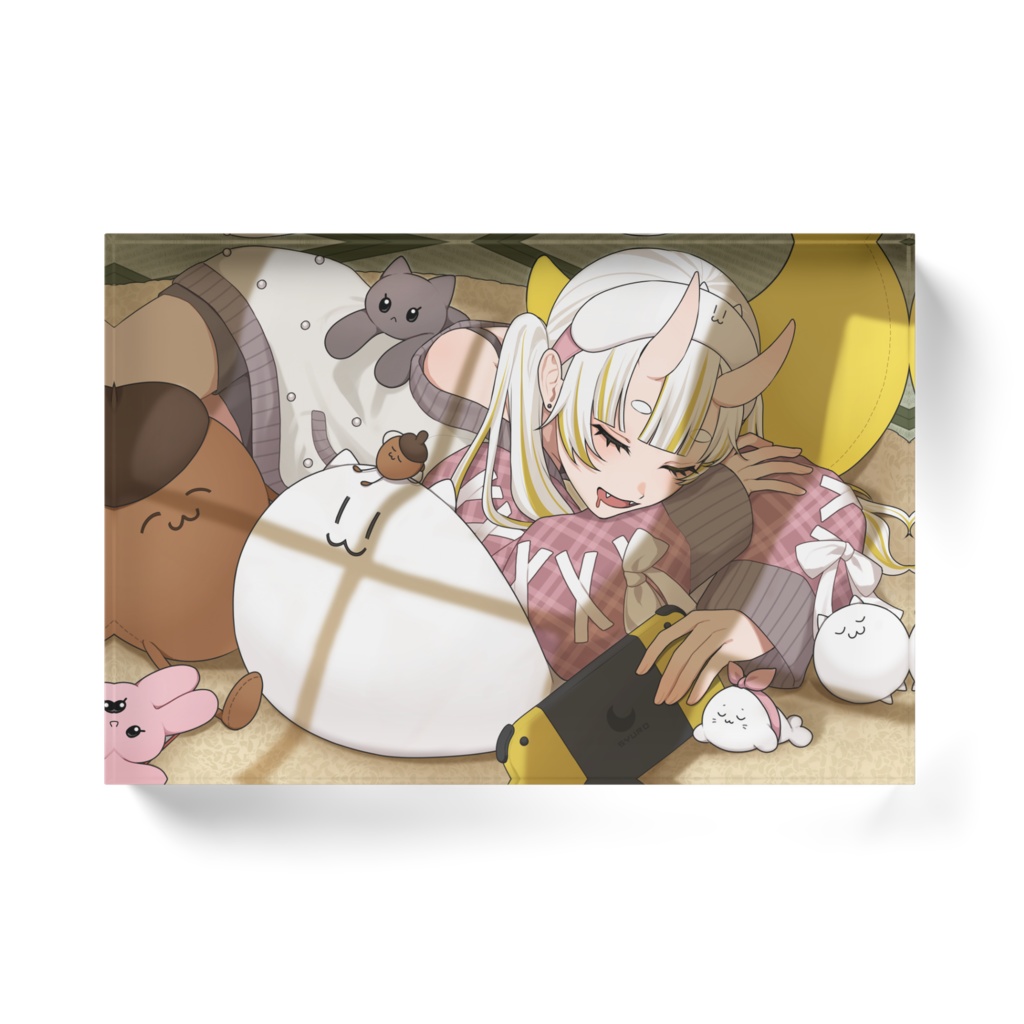 【1周年記念グッズ】しゅろちとねおちアクリルブロック