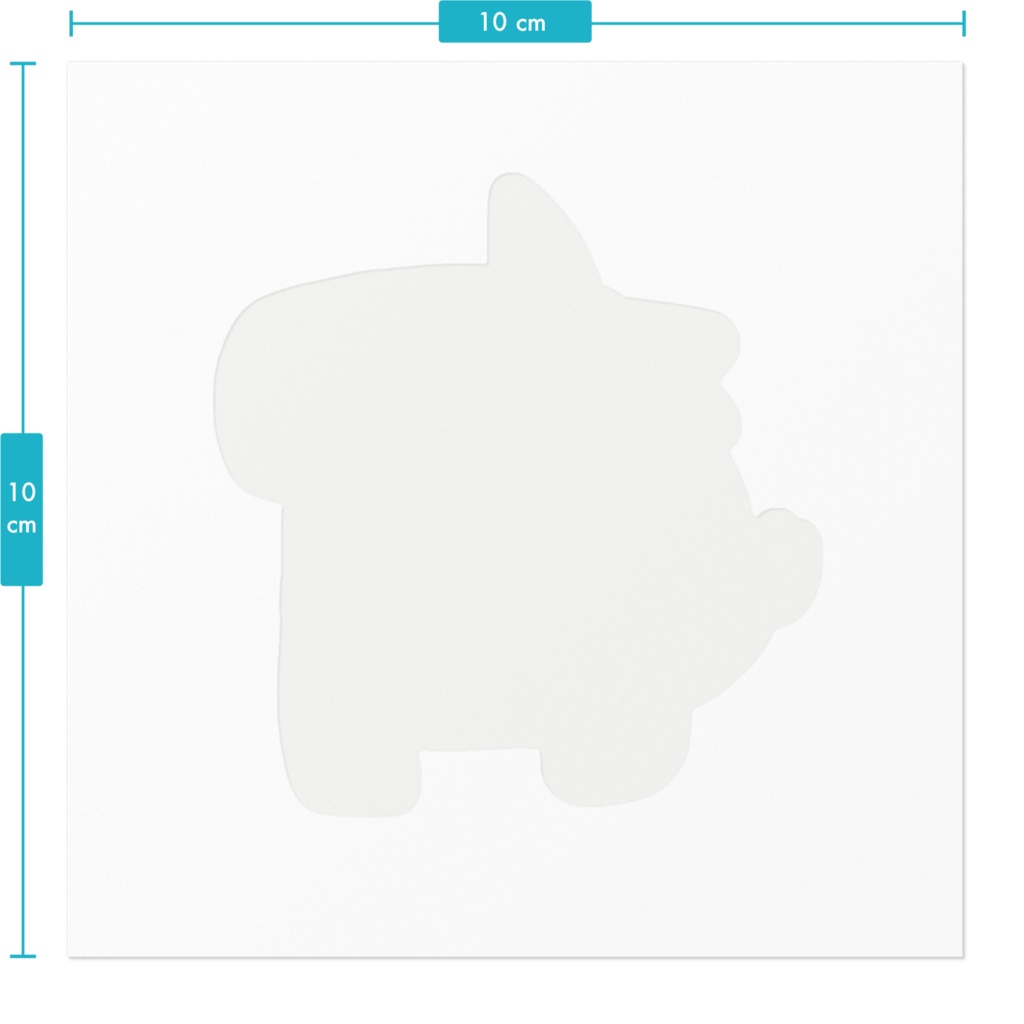 まんじゅう干支ステッカー(午年)
