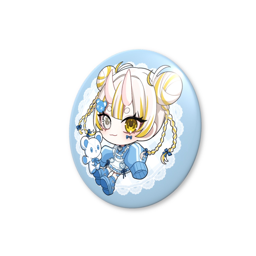 【3周年記念グッズ】ジャージ缶バッジ