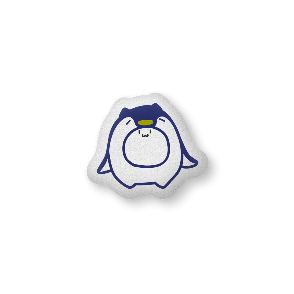 まんじゅうふかふかくっしょん(ペンギンさんver.)