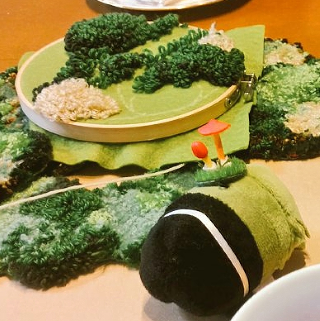 小さな苔の絨毯