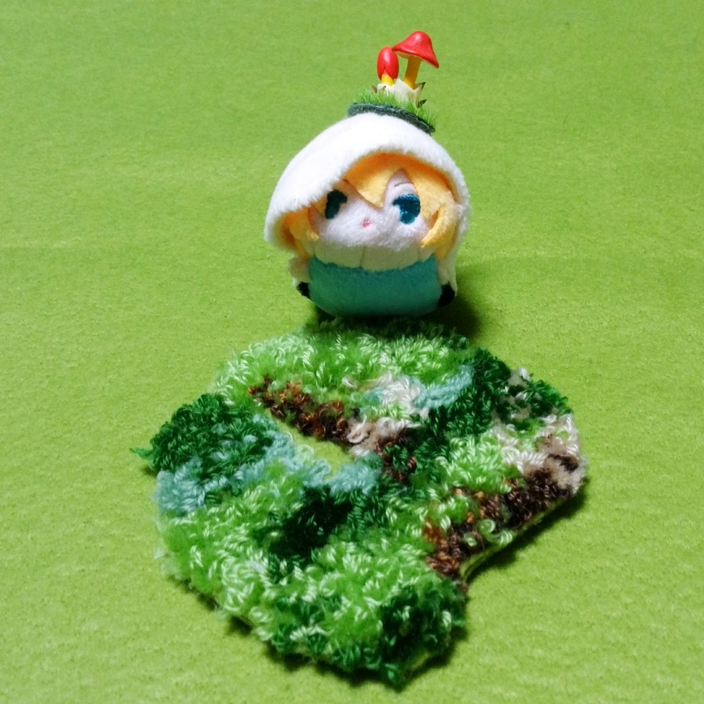 小さな苔の絨毯