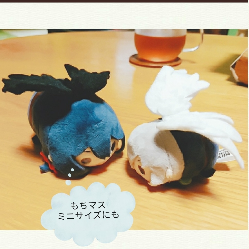 もちだって空を飛びたい・純白の羽 漆黒の羽