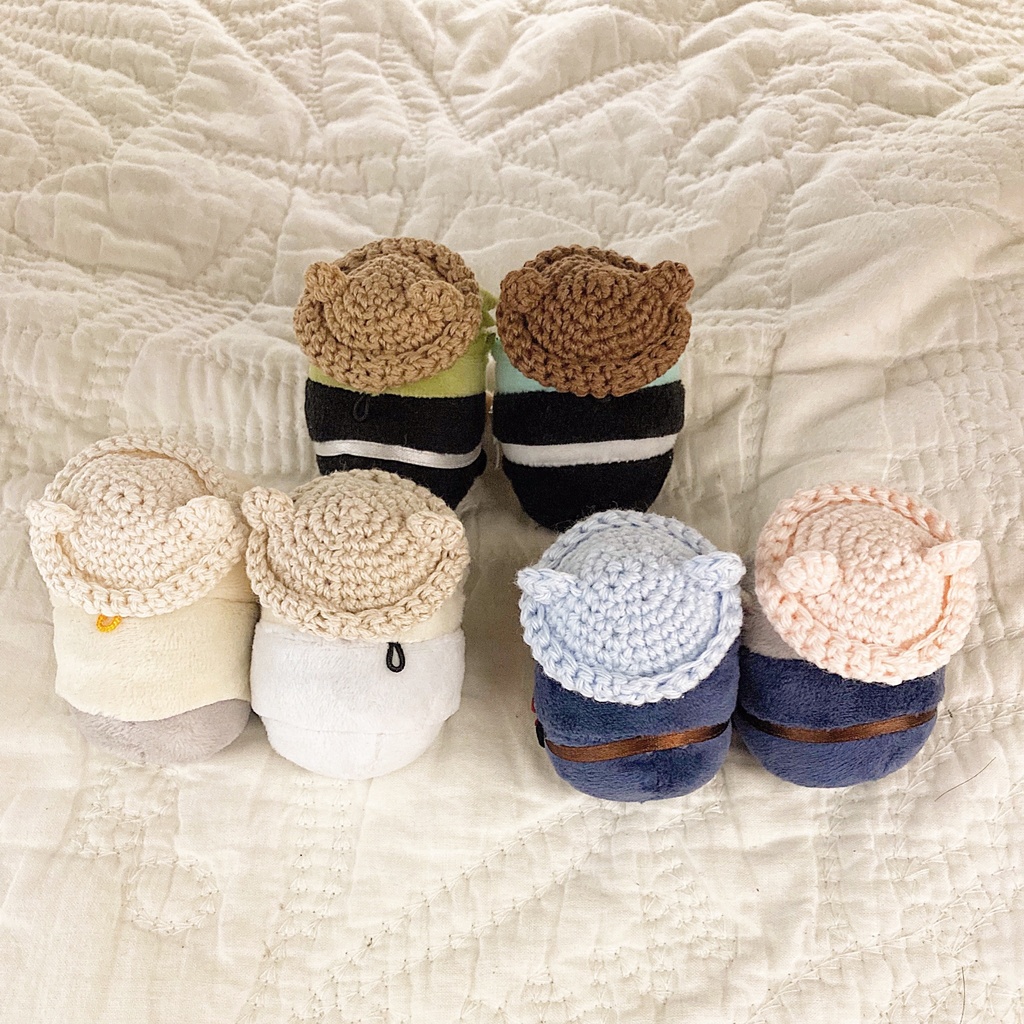 くまみみ帽子 (ミニ用)