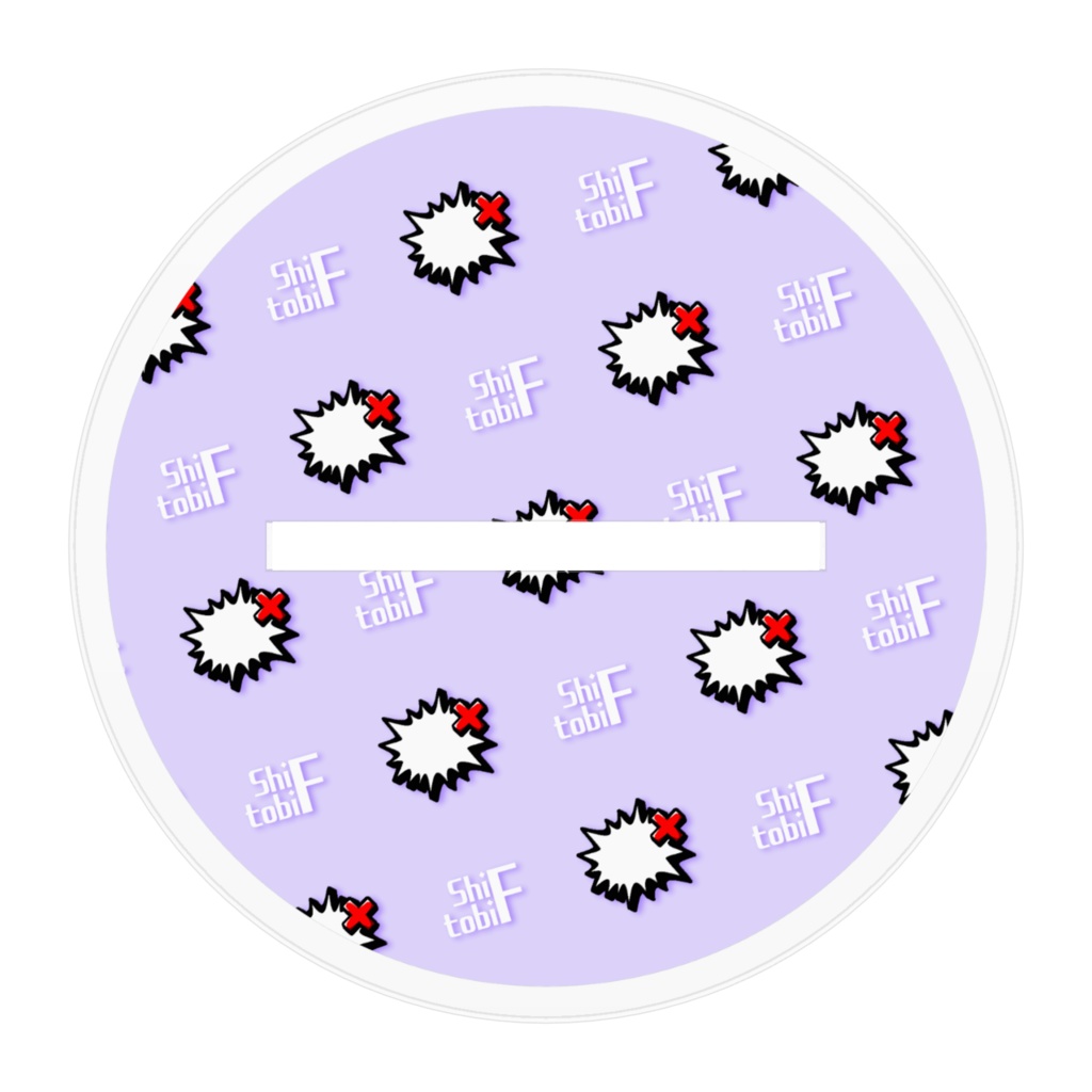 差分あり‼️紫鳶えふ 立ち絵アクリルフィギュア🗯️❌