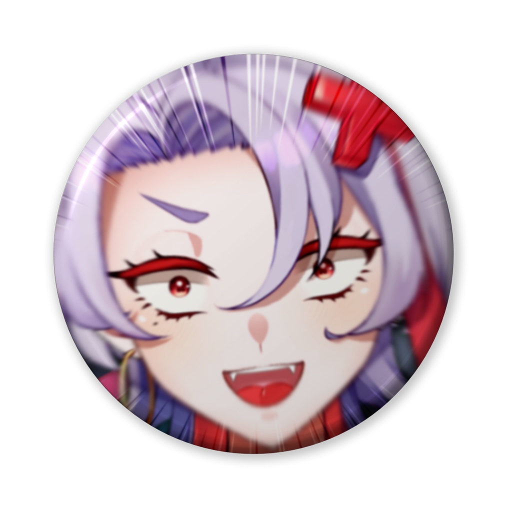 周囲に圧をかける缶バッチ【56mm】