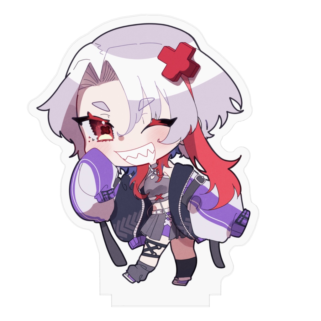 紫鳶えふSD アクリルフィギュア🗯️❌