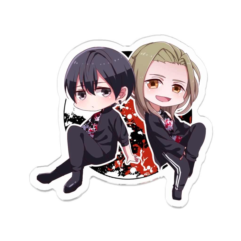 帷ミニキャラアクリルバッジ