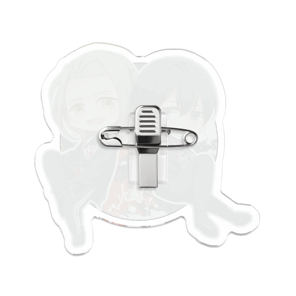 帷ミニキャラアクリルバッジ