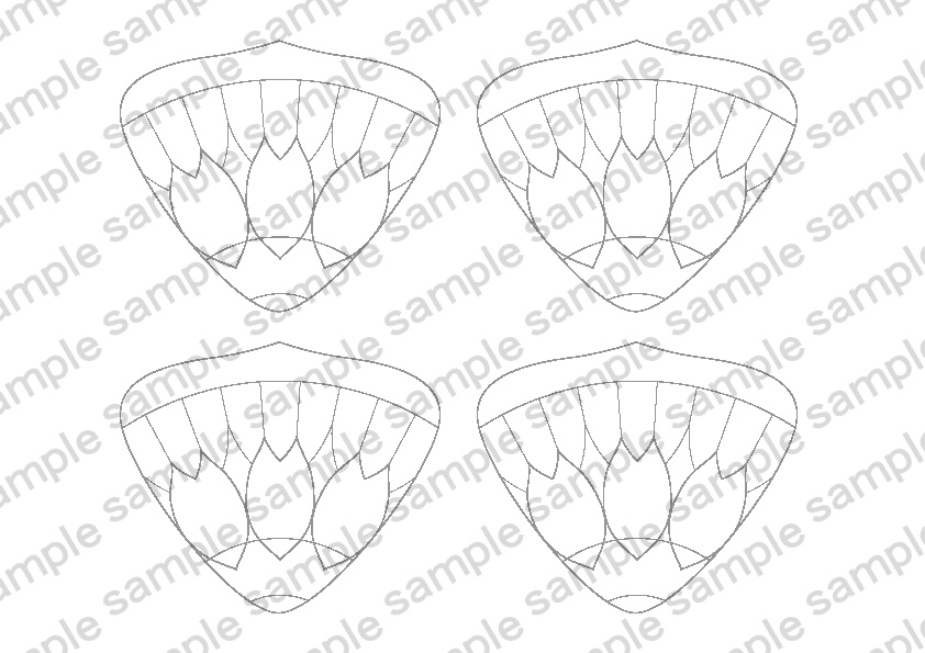 【セット価格】フローラチャート雛形 3種詰め合わせ