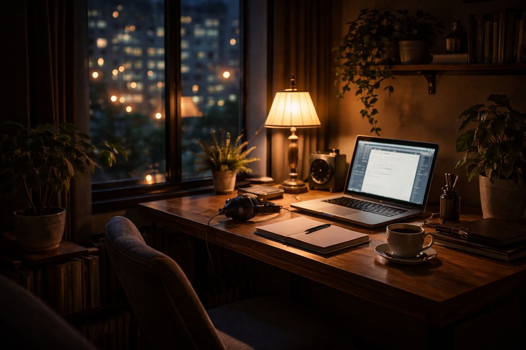 深夜の部屋で一人過ごす時間 ― 歌詞なしインストゥルメンタルBGM ―