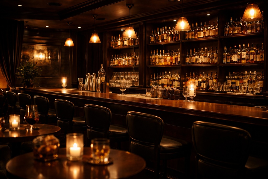 夜のバーに流れる落ち着いたBGM ― 作業・雑談向け／歌詞なし ―