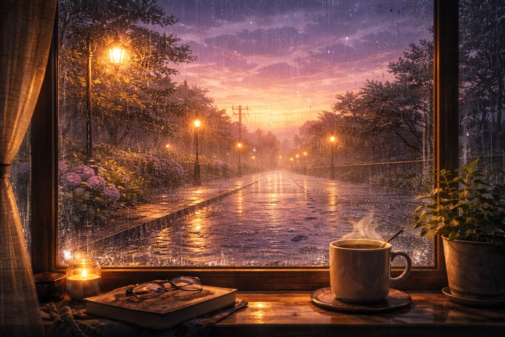 黄昏に溶ける雨音 ― 歌詞なしインストゥルメンタルBGM ―