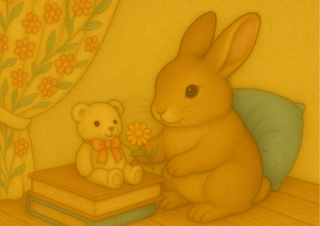 Welcome to Bunny Village – うさぎの静かなポストカード集(全50枚)