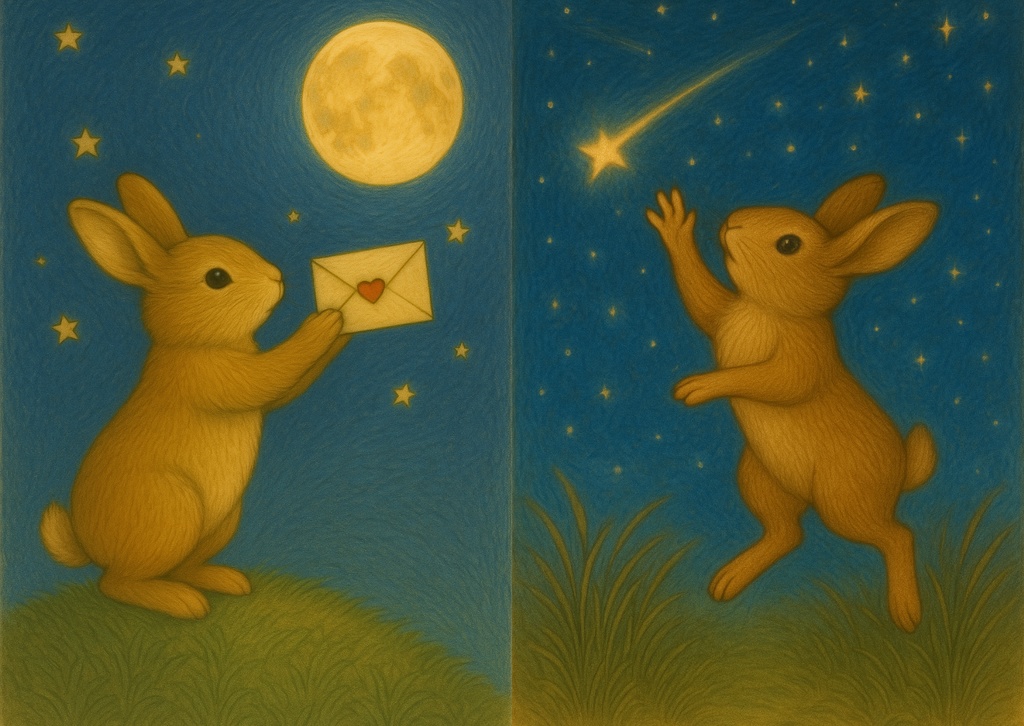 Welcome to Bunny Village – うさぎの静かなポストカード集(全50枚)