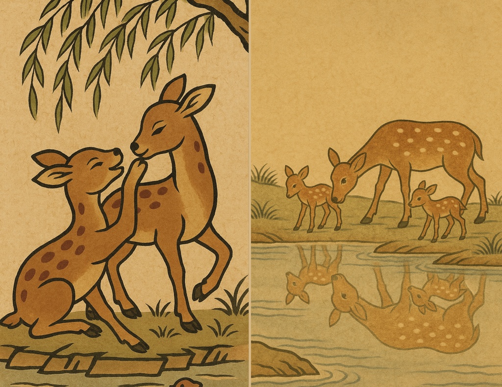 いっしょに、ここに。— 韓国民画の動物たち