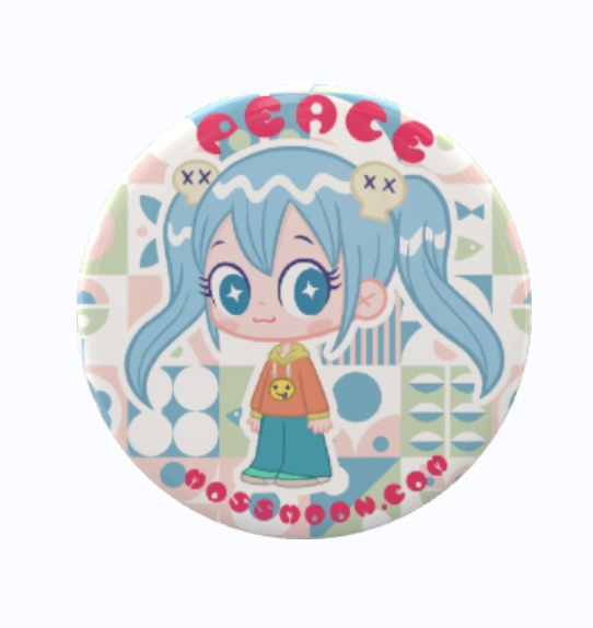 Kiki  缶バッジ　Can Badge