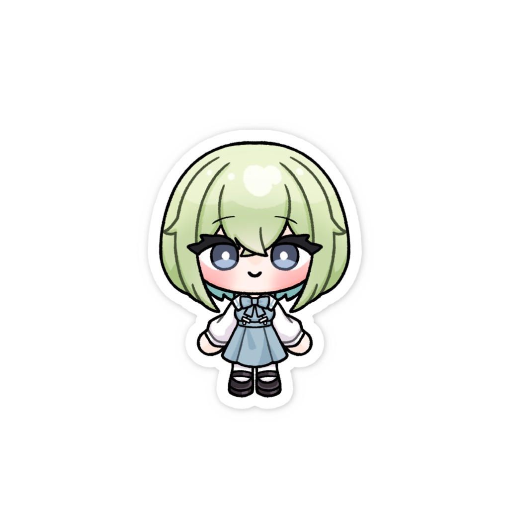 みおミニキャラ スマホステッカー