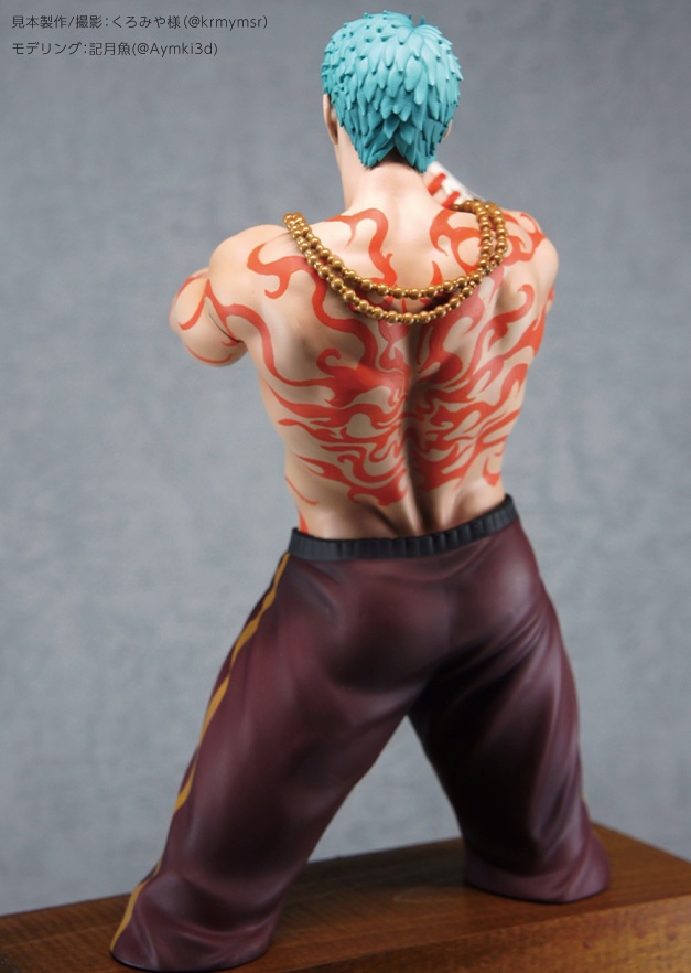 山伏国広 一周年記念祝画風 1/7半身像 ガレージキット