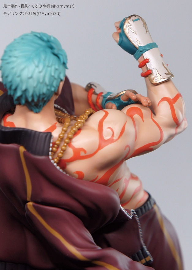 山伏国広 一周年記念祝画風 1/7半身像 ガレージキット