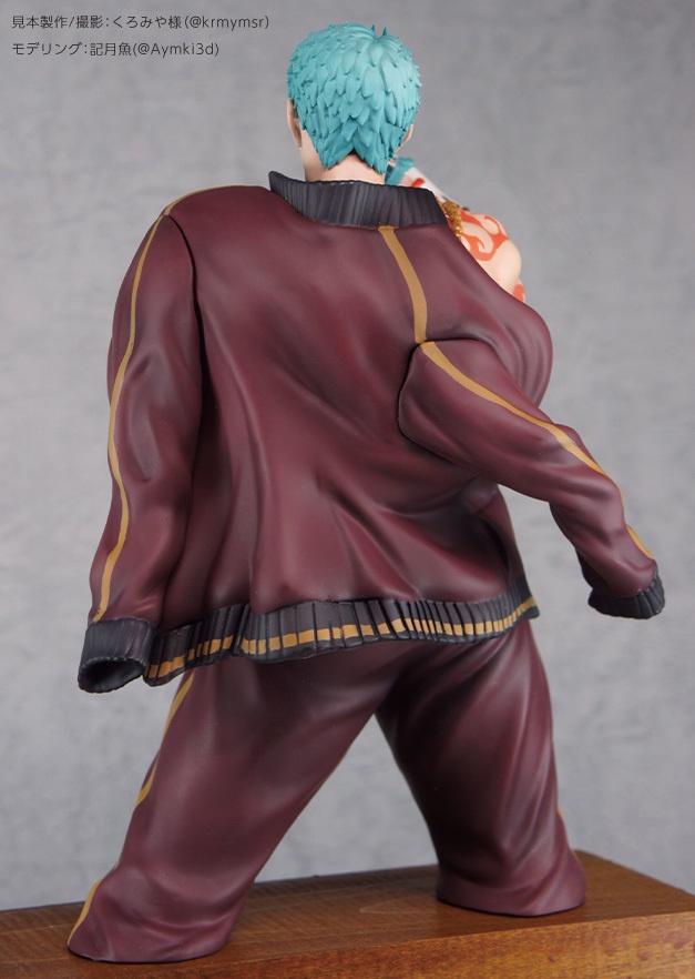 山伏国広 一周年記念祝画風 1/7半身像 ガレージキット