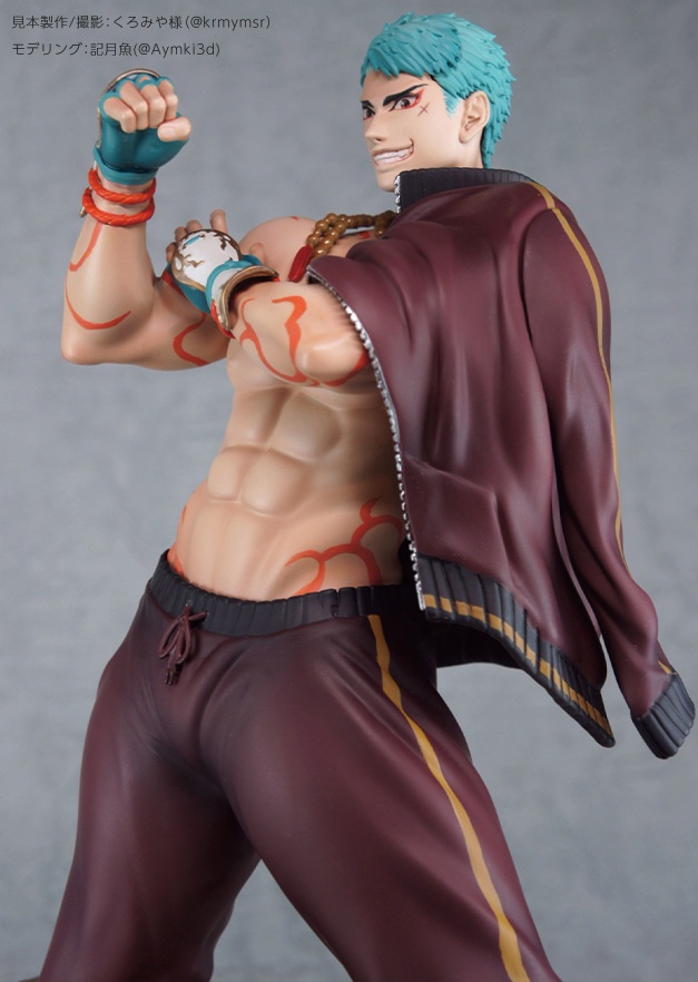 山伏国広 一周年記念祝画風 1/7半身像 ガレージキット