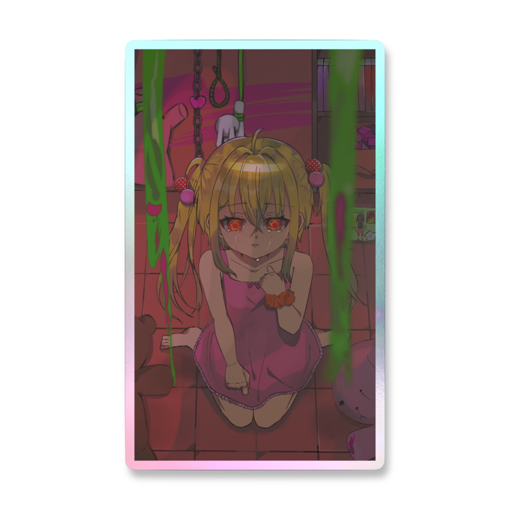 オーロラスマホステッカー(コハル)