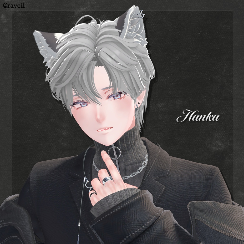 半額セール中【VRChat Hair】ComaelHair【8アバター対応】