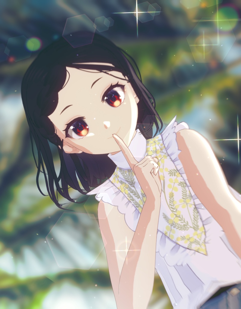 【VRoid髪型】 Braided Medium Short Hair 【Custom Item】