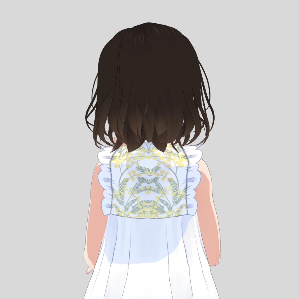 【VRoid髪型】 Braided Medium Short Hair 【Custom Item】