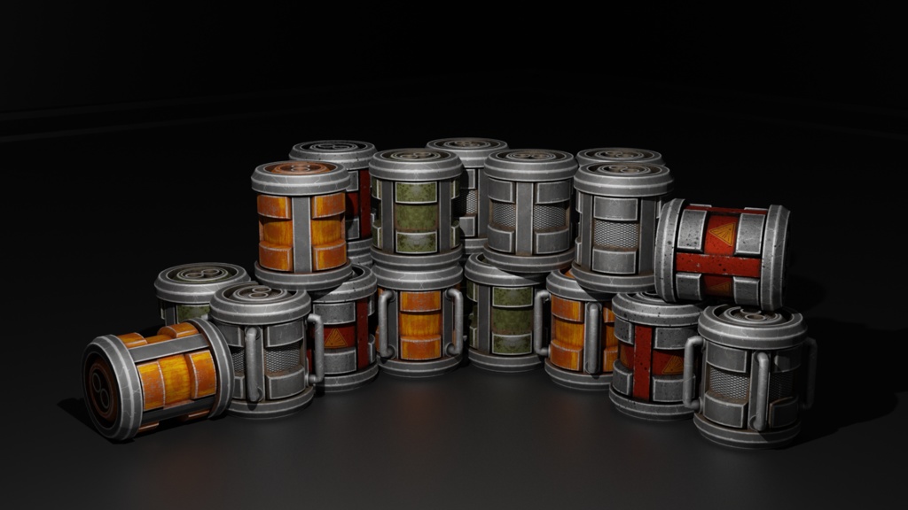 Sci-Fi Barrels