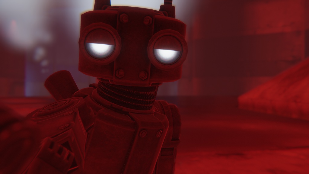 Retro Tubebot 2.0 VRchat Avatar & Game Asset