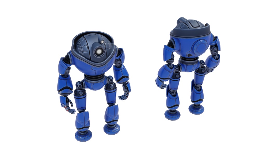 Spherebot Game Ready Asset & VRChat Avatar