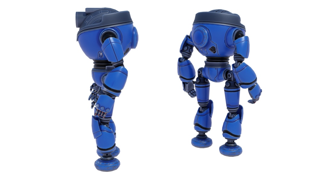 Spherebot Game Ready Asset & VRChat Avatar