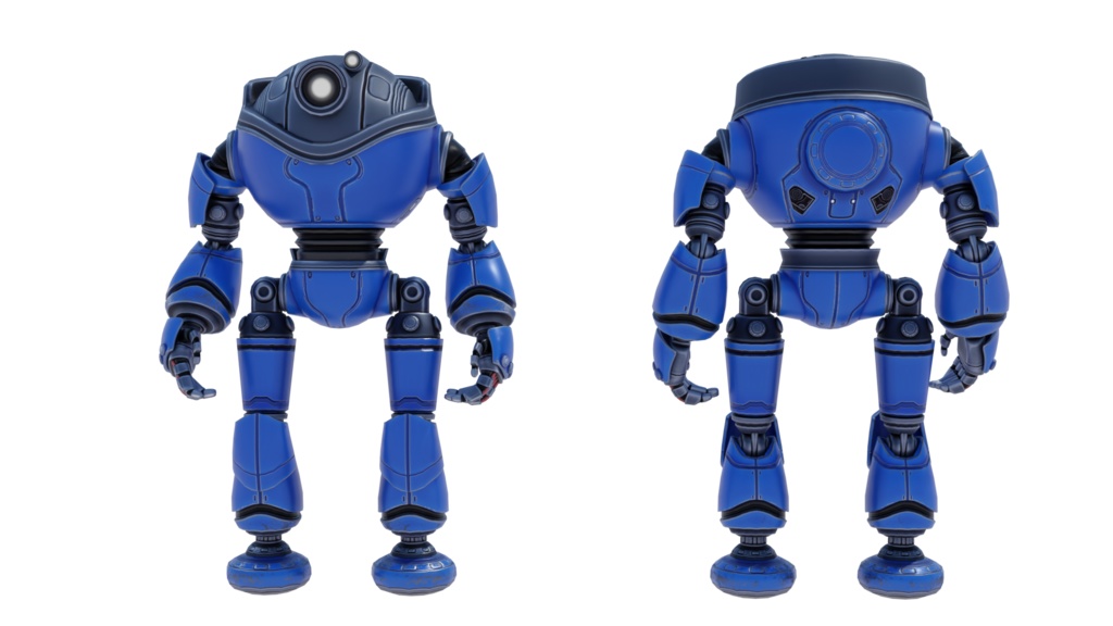 Spherebot Game Ready Asset & VRChat Avatar