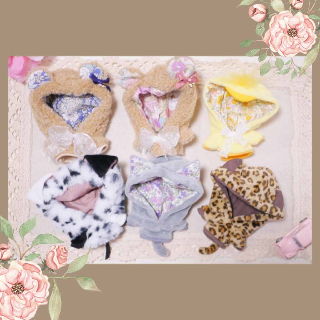 きぐるみパーカー　10cmぬい