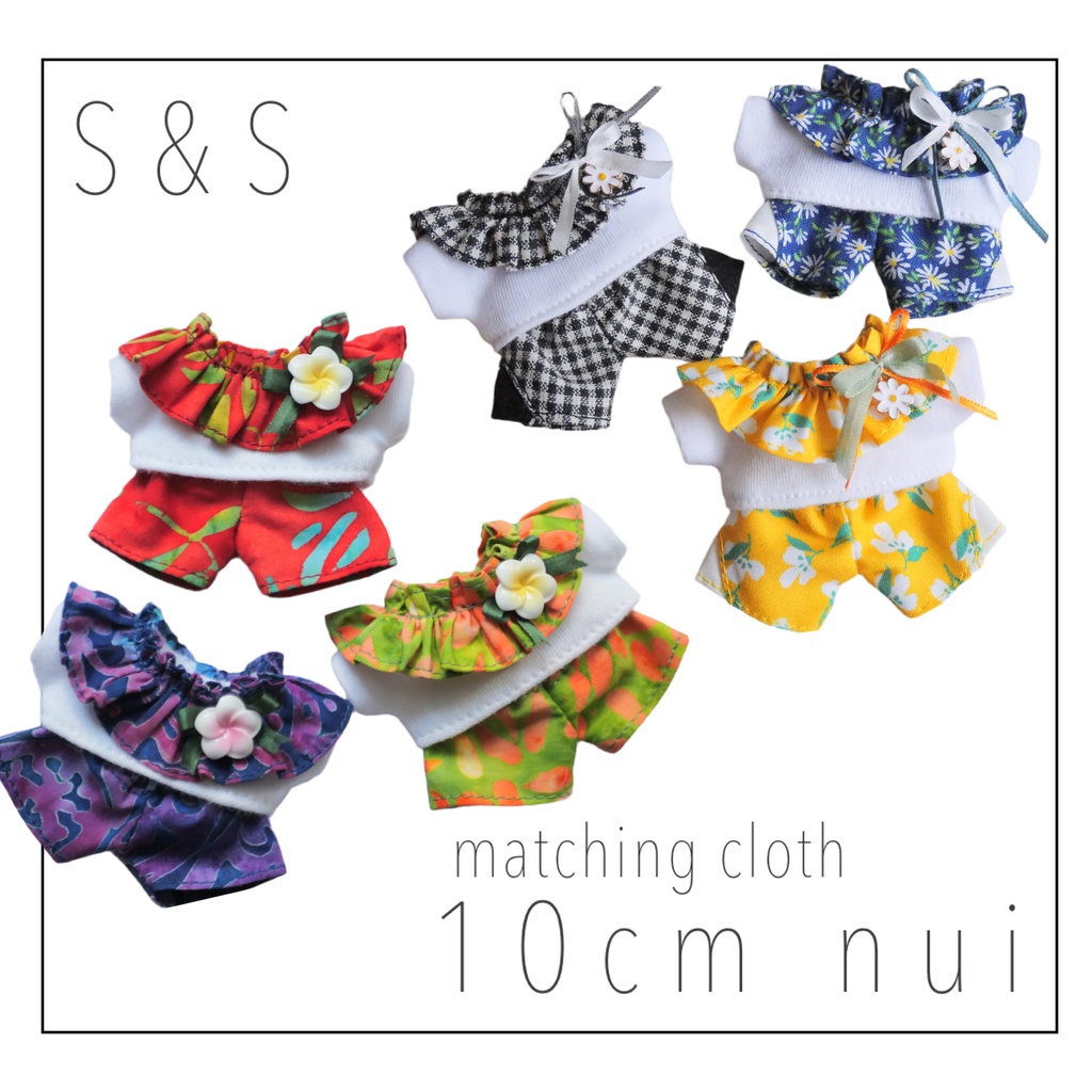 セットアップS&S 2025 10cmぬいsize
