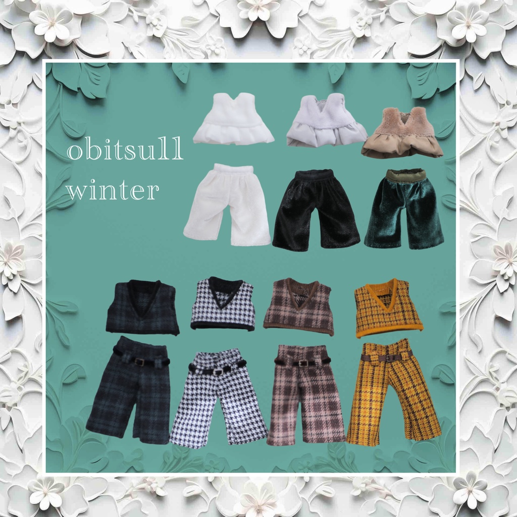 2026W obitsu11 ベスト&ズボン