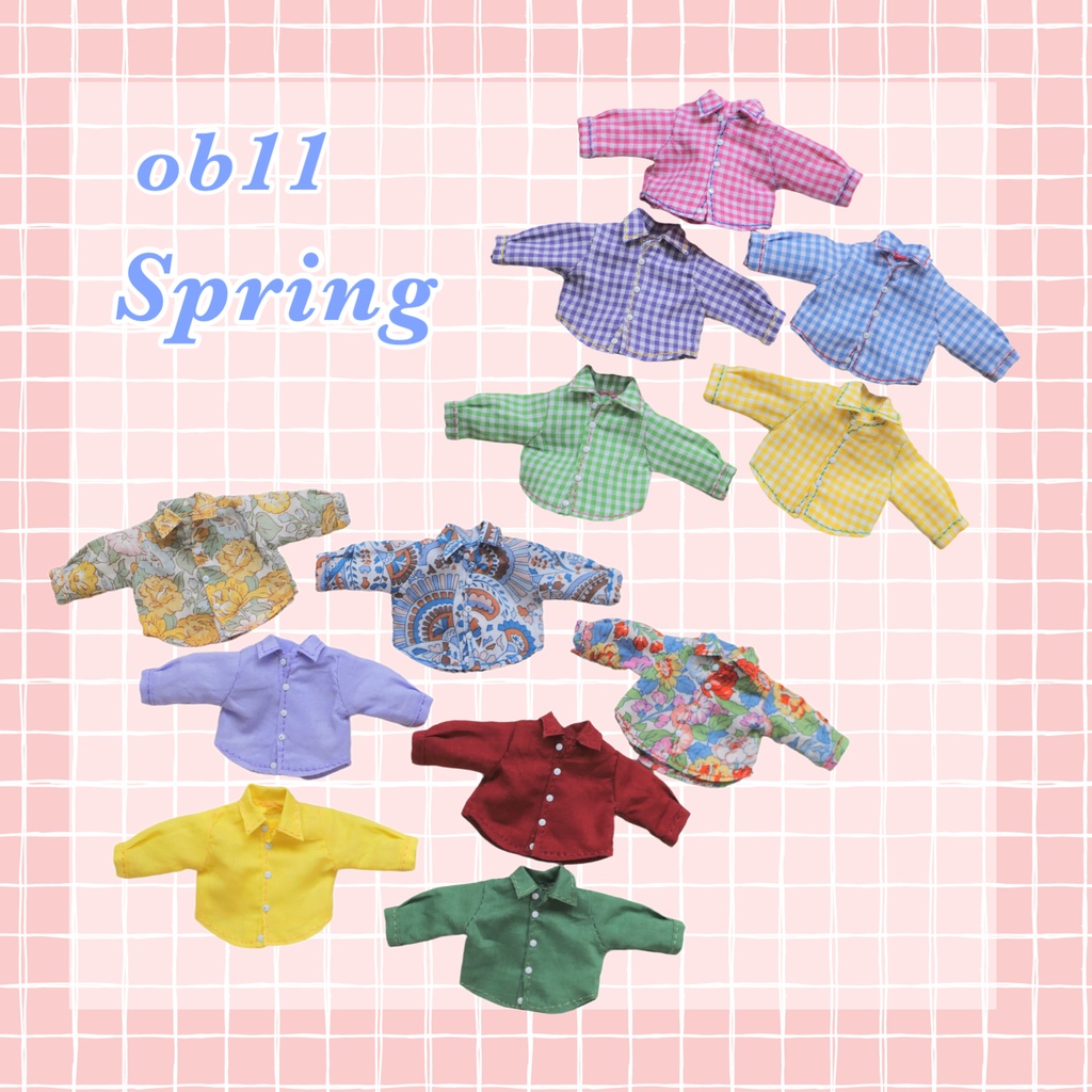 2026 春シャツ　ob11