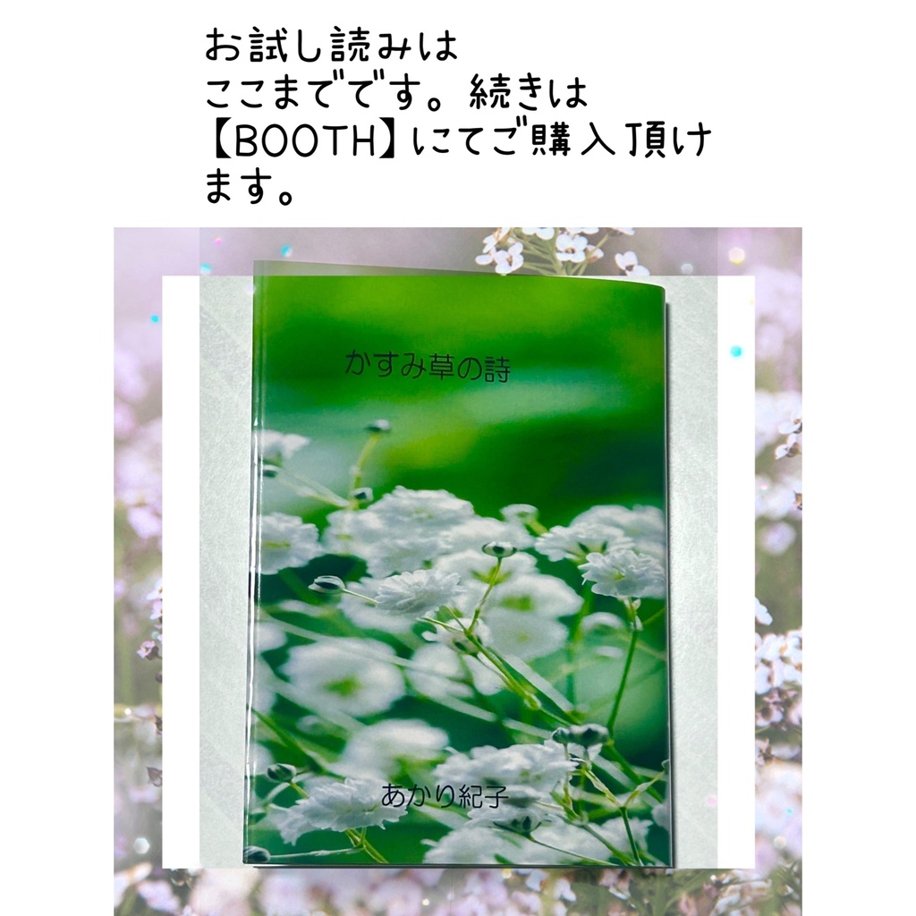 【小説】かすみ草の詩