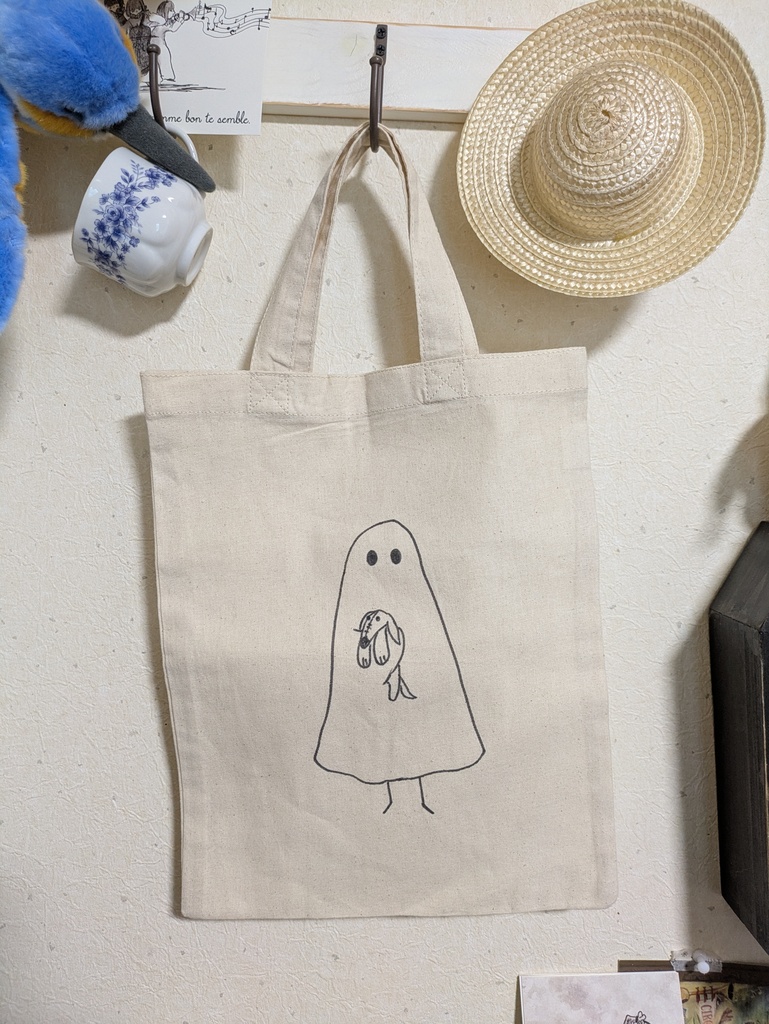 手描きミニトートバッグ