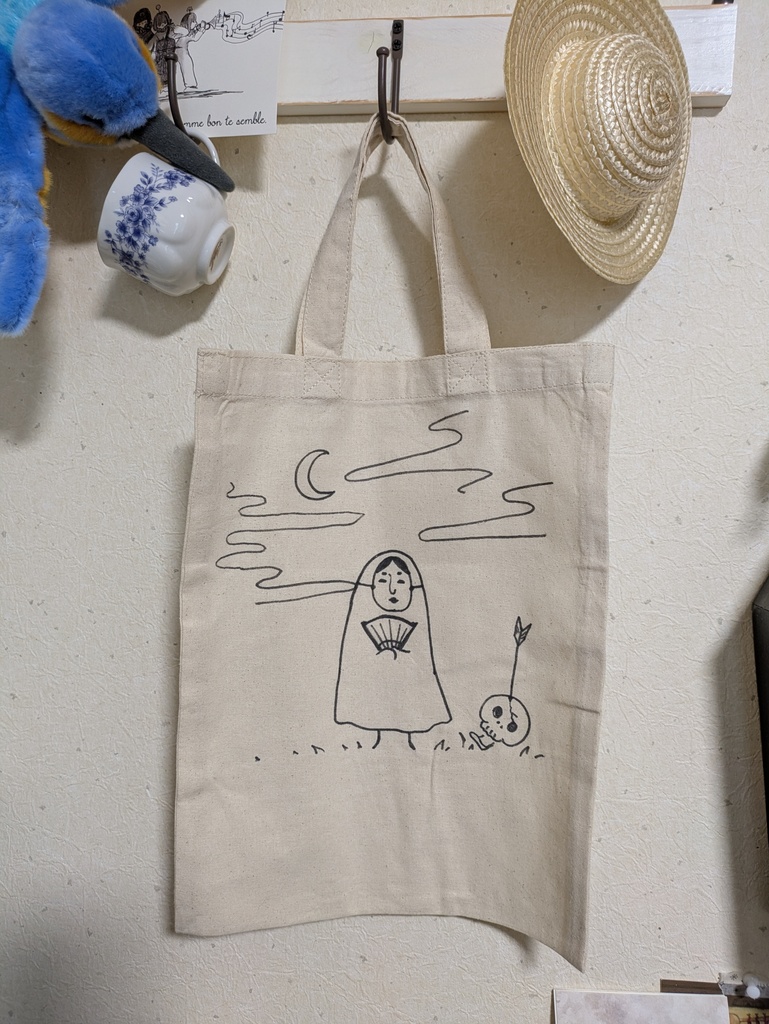 手描きミニトートバッグ