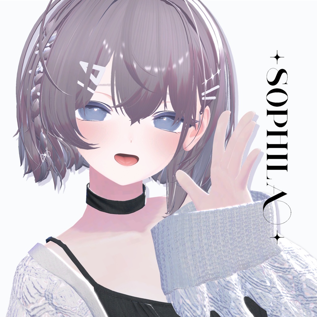 【VRchat】Sophia Hair