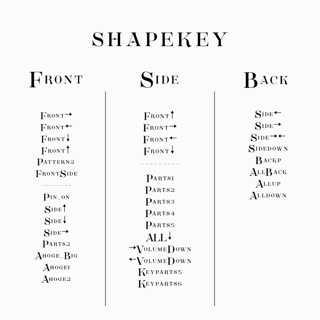 【VRchat】Sophia Hair