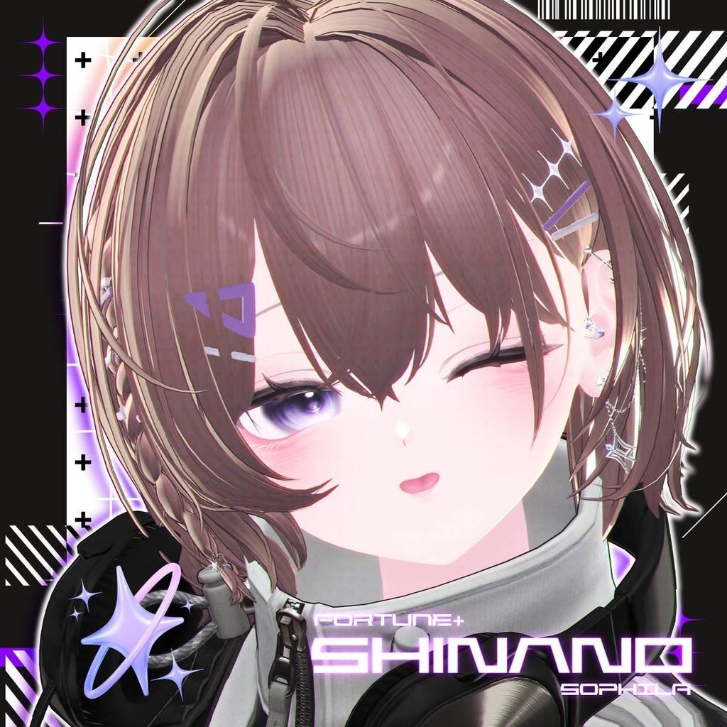 【VRchat】Sophia Hair