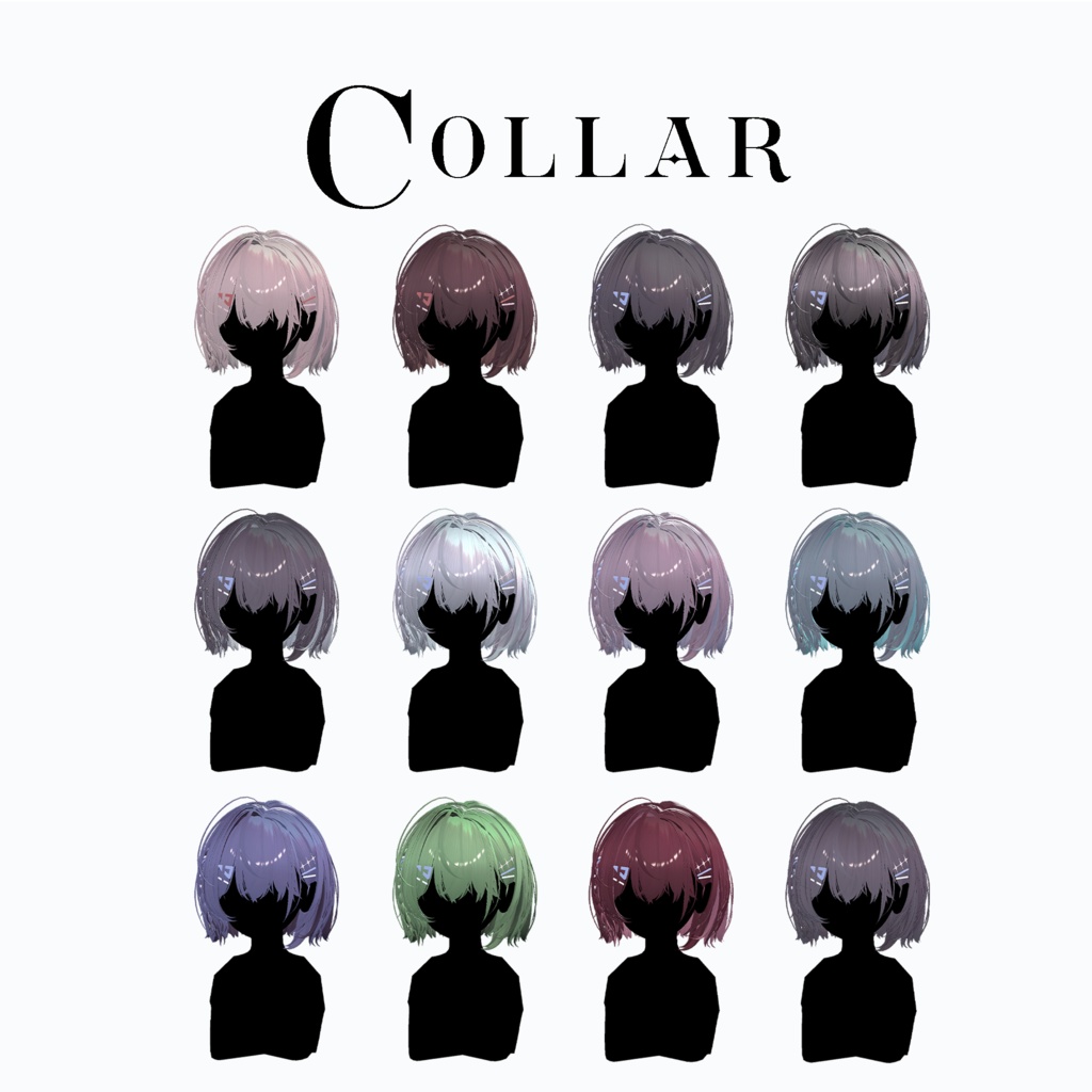 【VRchat】Sophia Hair