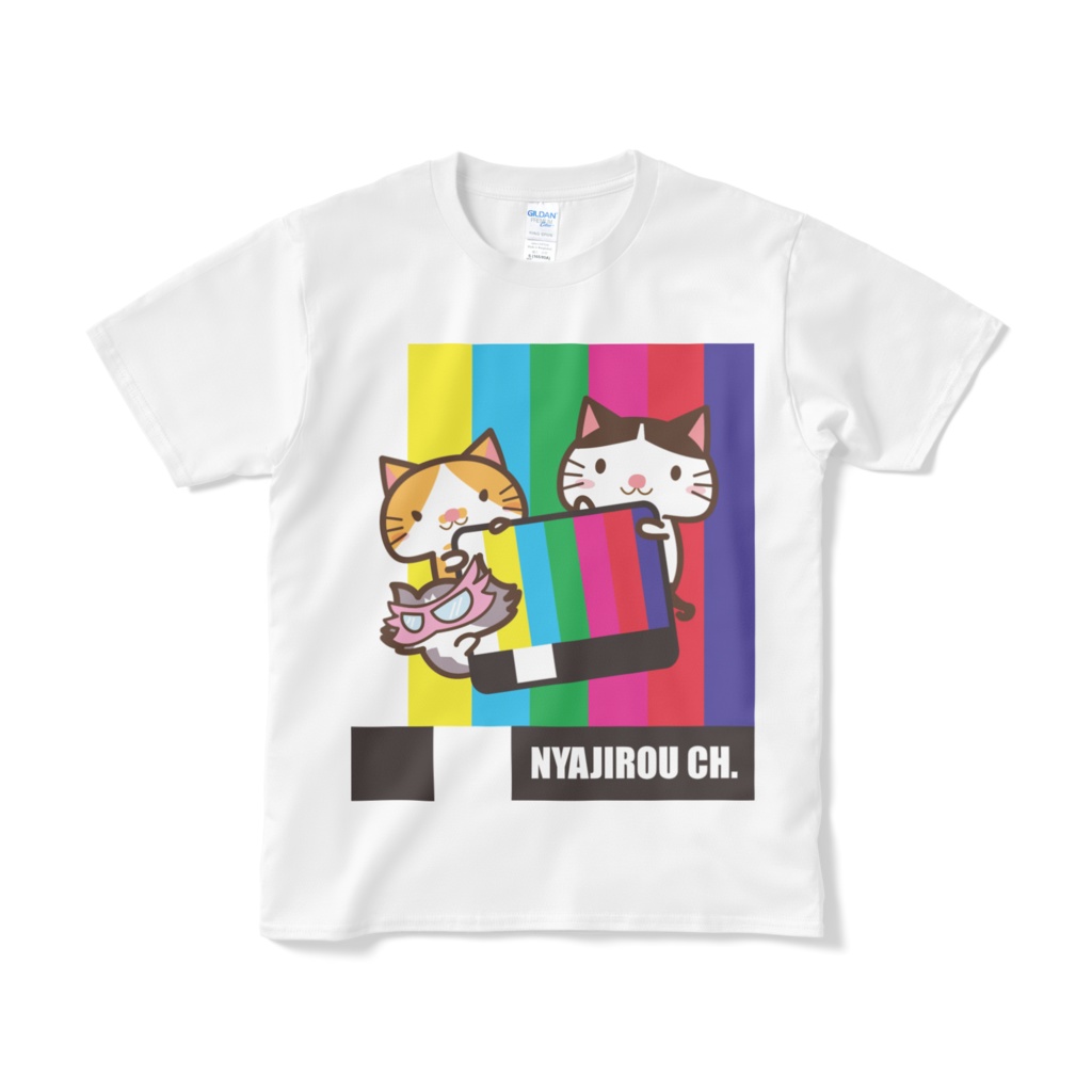 ニャジロウチャンネルTシャツ