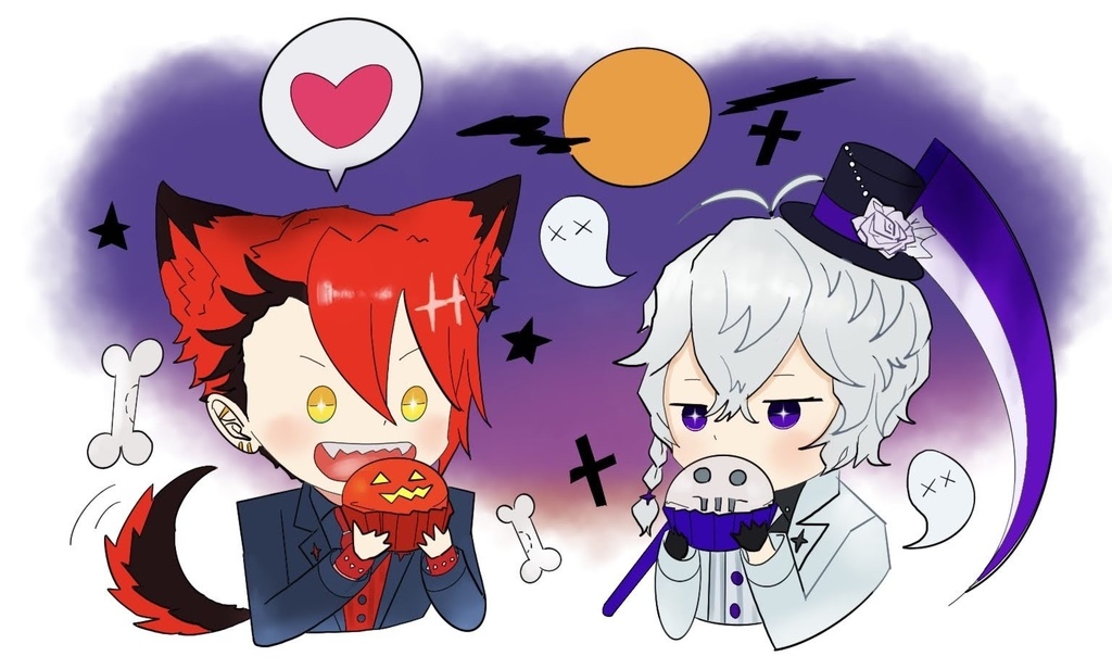 スマプロ! ハロウィン赤熊七奈也アクキー